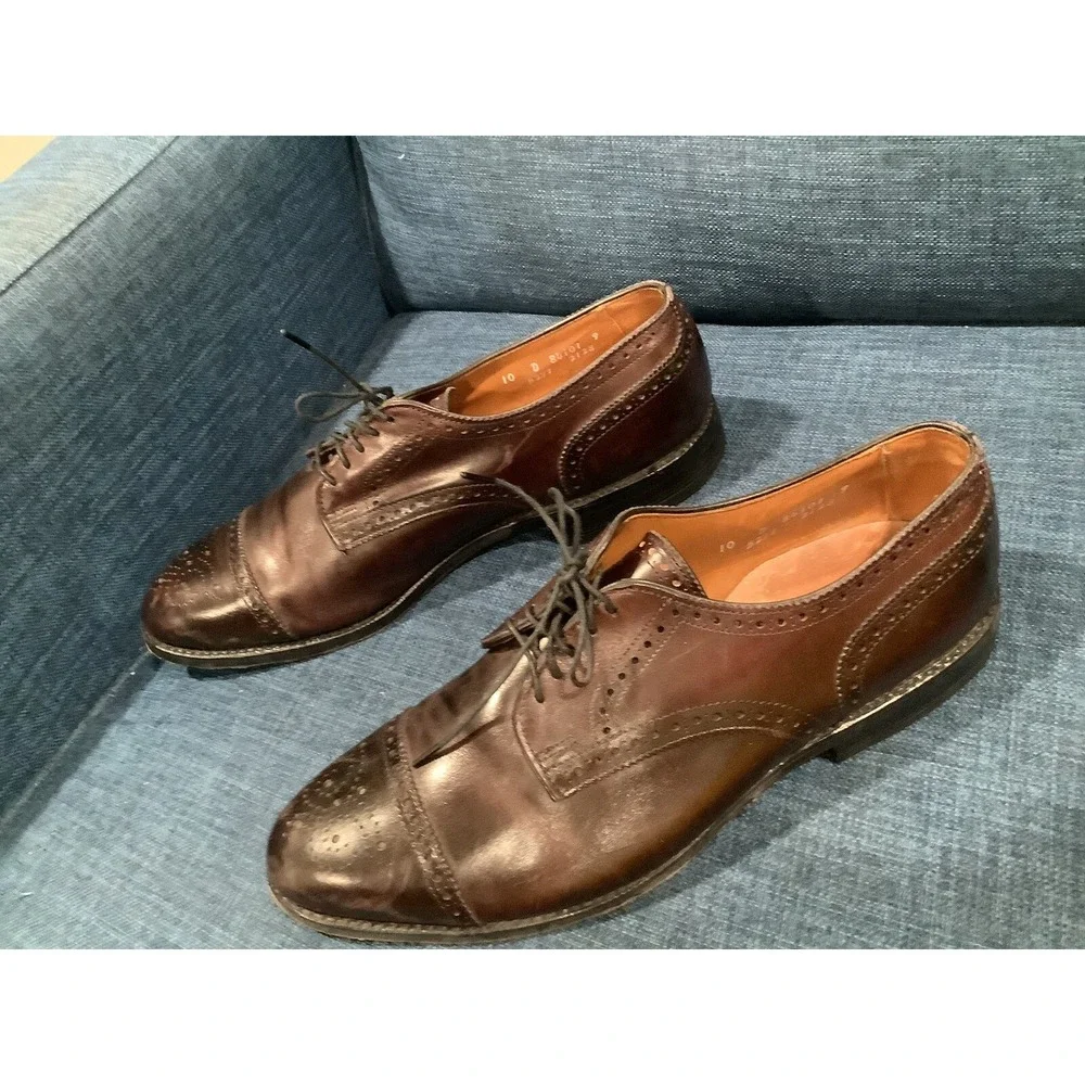 ALLEN EDMONDS Sanford Brown   SIZE  10